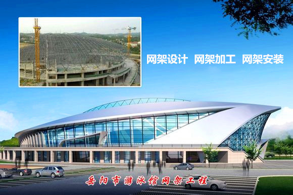 简阳采光顶网架结构工程